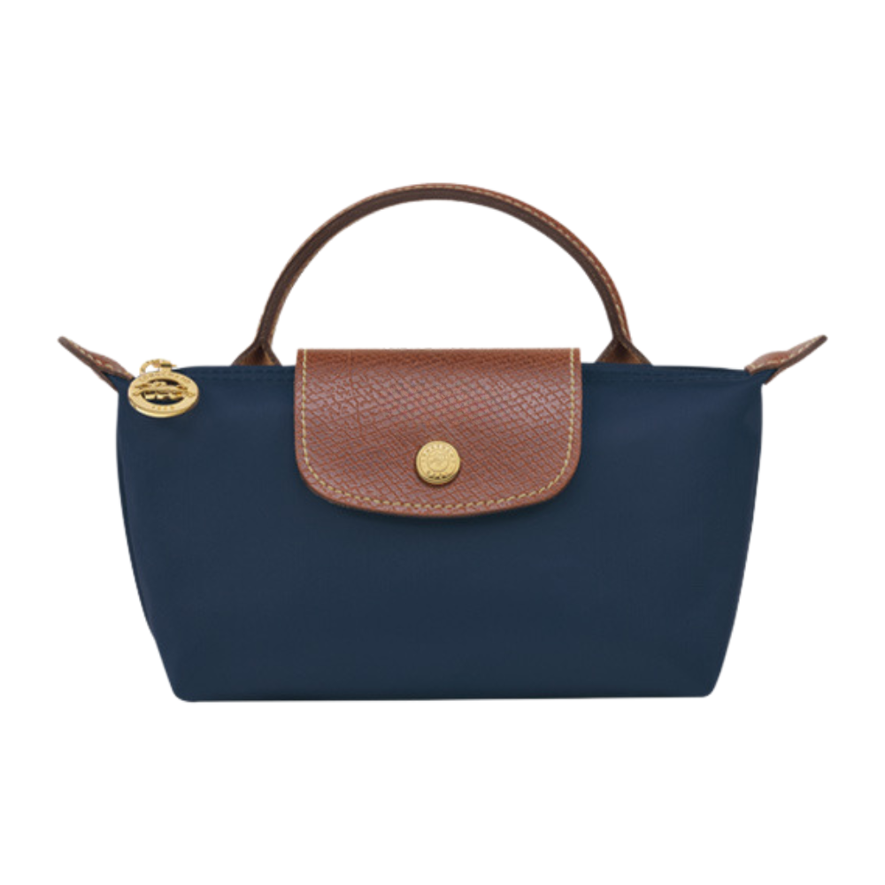 Amelie Rosier | Mini Bolso Élan Navy con Correa