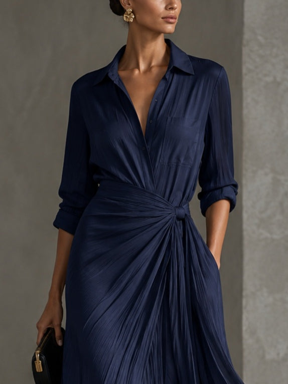 Amelie Rosier | Eugenia — Vestido Largo con Nudo