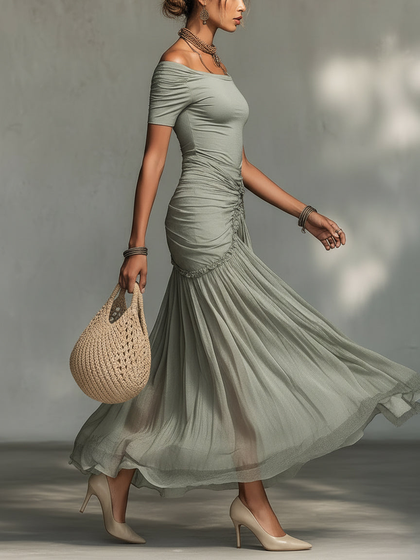 Amelie Rosier | Encarnación — Vestido Largo de Gasa