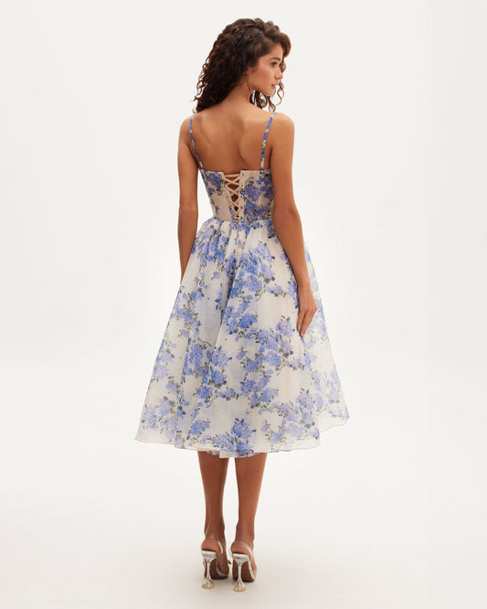 Amelie Rosier | Emery — Vestido Largo Estampado Floral