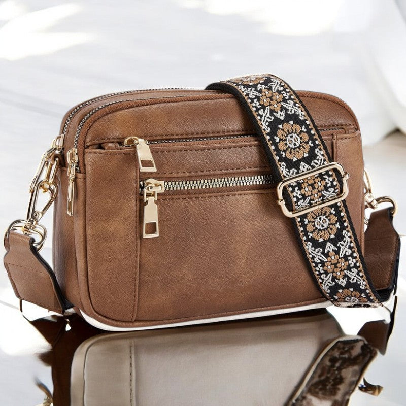 Amelie Rosier | Elena — Bolso de Hombro de Piel