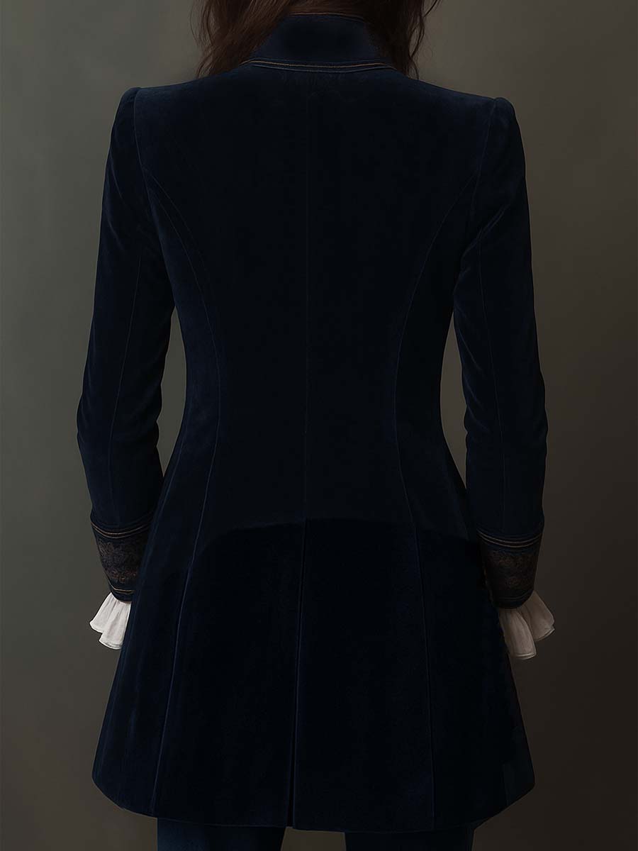 Amelie Rosier | Itzel — Chaqueta Larga con Bordados