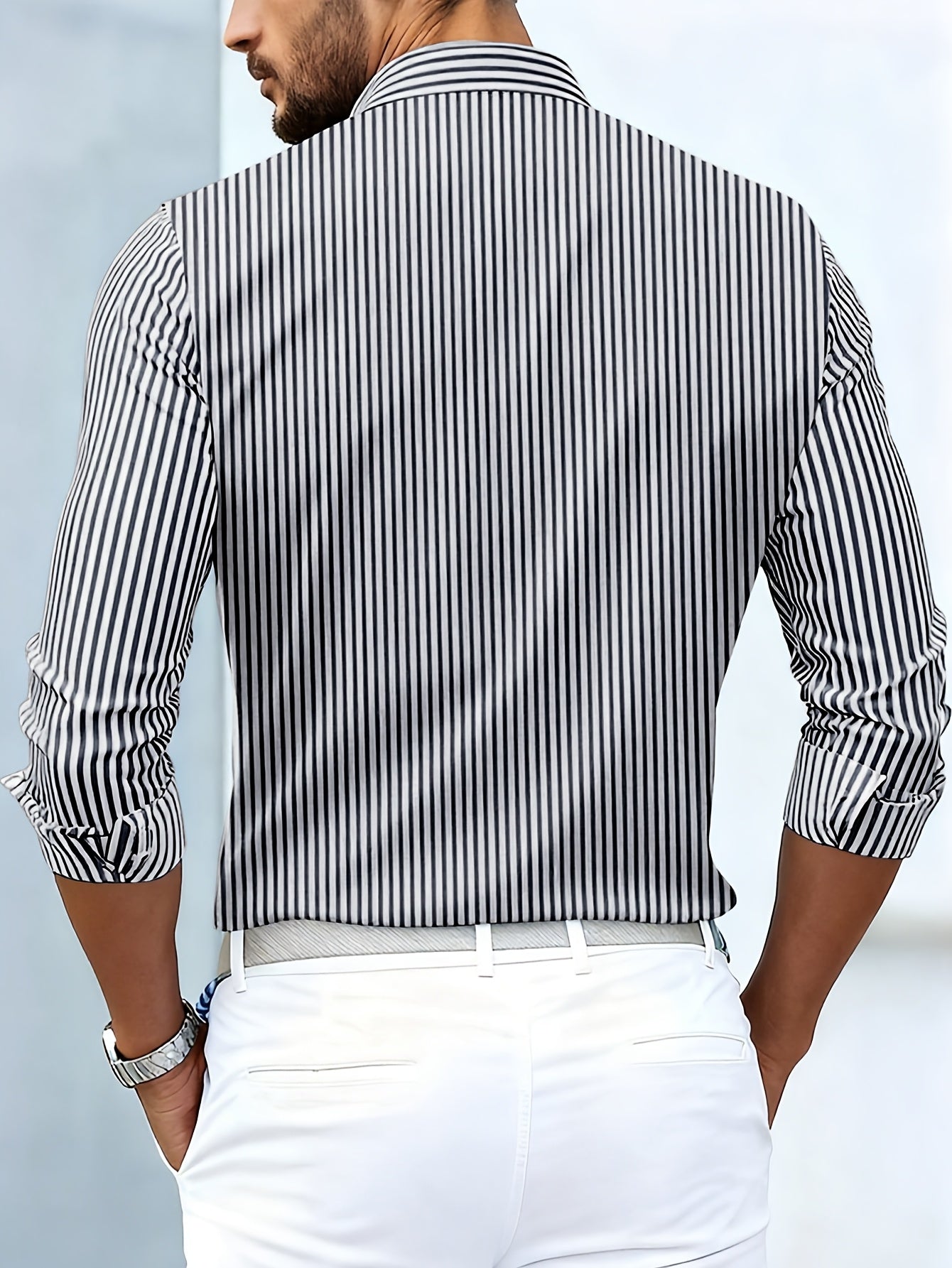 Amelie Rosier | Mateo — Camisa de Rayas Vintage
