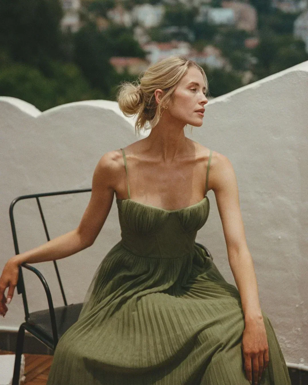 Amelie Rosier | Tamara — Vestido Midi con Corsé