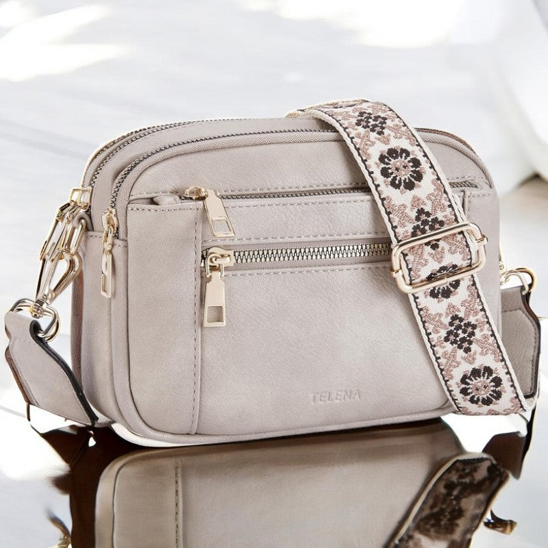 Amelie Rosier | Elena — Bolso de Hombro de Piel