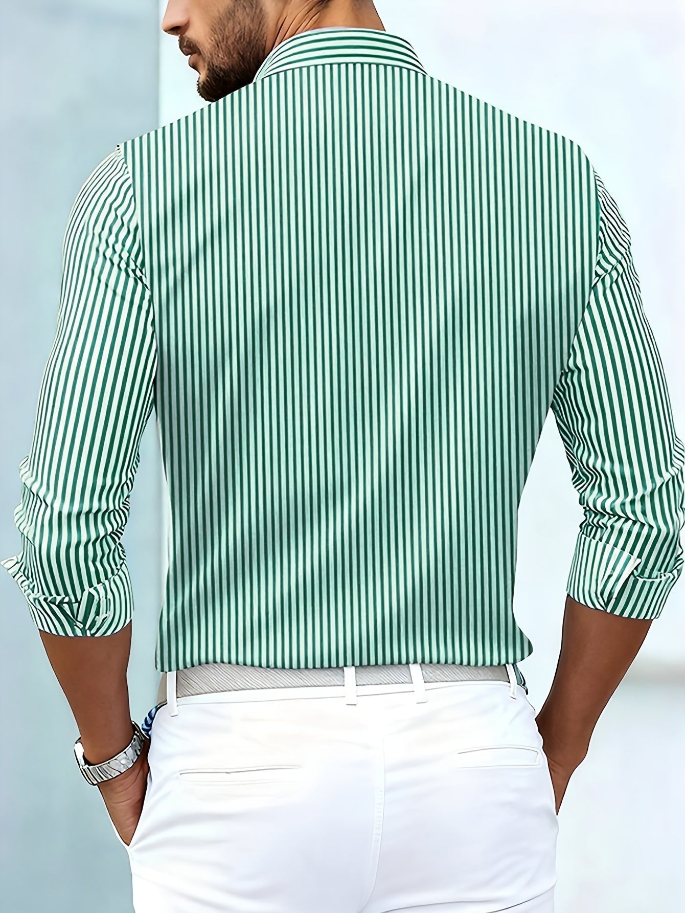 Amelie Rosier | Mateo — Camisa de Rayas Vintage