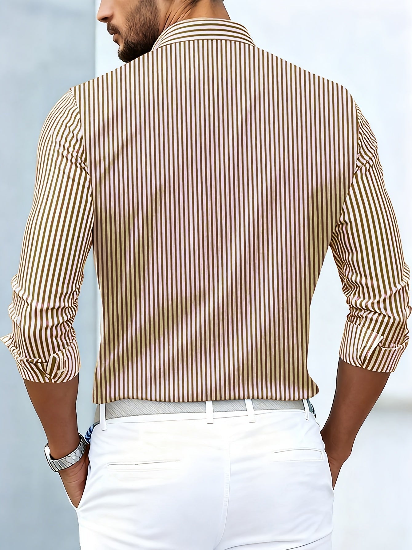 Amelie Rosier | Mateo — Camisa de Rayas Vintage