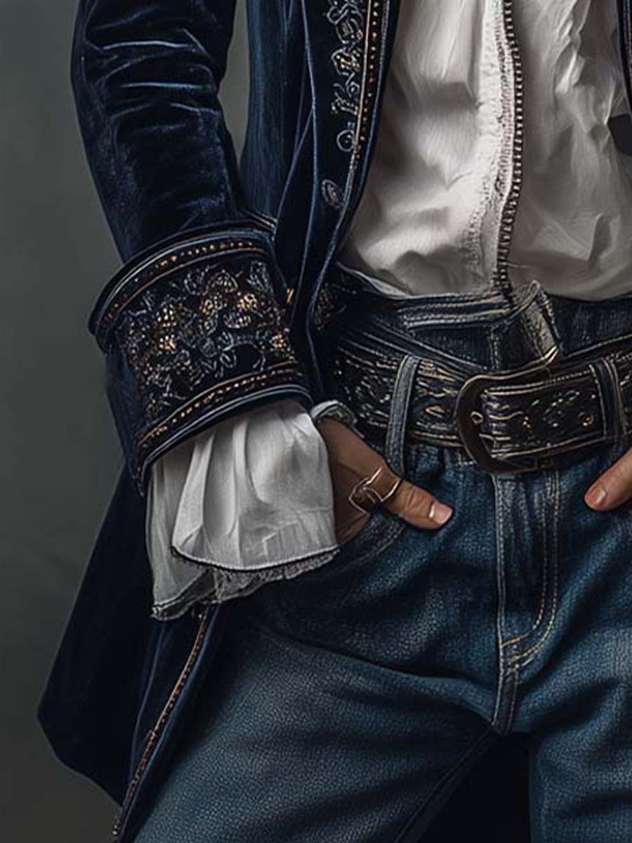 Amelie Rosier | Itzel — Chaqueta Larga con Bordados