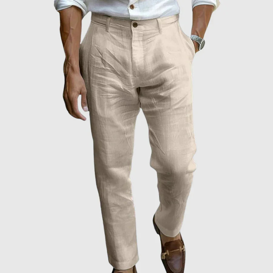 Amelie Rosier | Lucca — Pantalón de Lino Premium