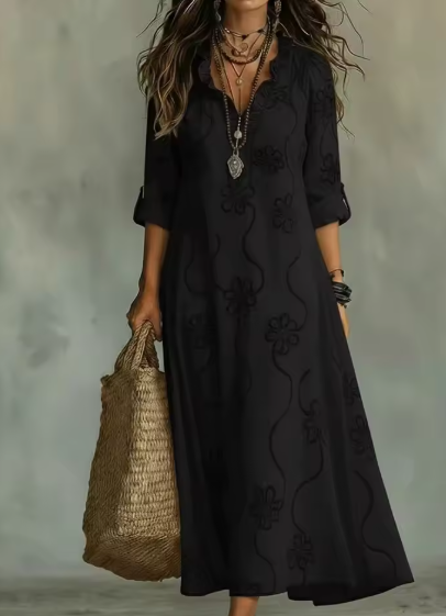 Clara | Vestido Maxi Boho Floral