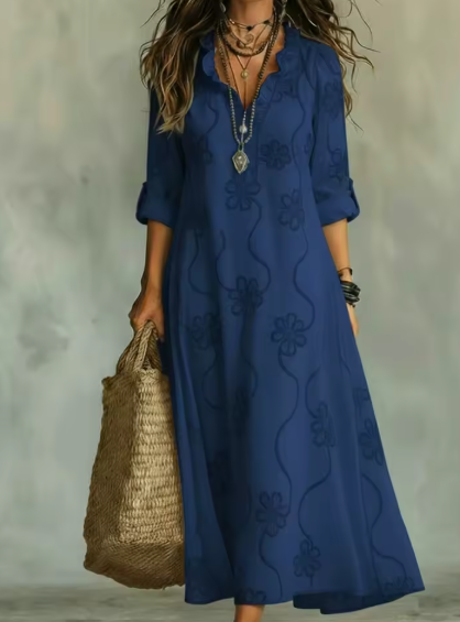 Clara | Vestido Maxi Boho Floral
