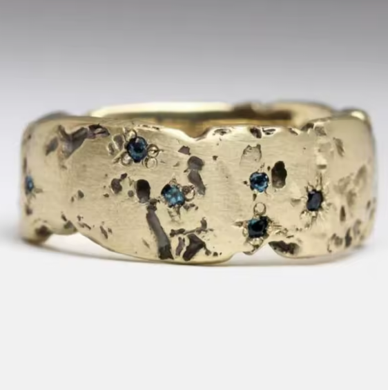 Camille | Anillo Solitario Circonita en Tono Dorado