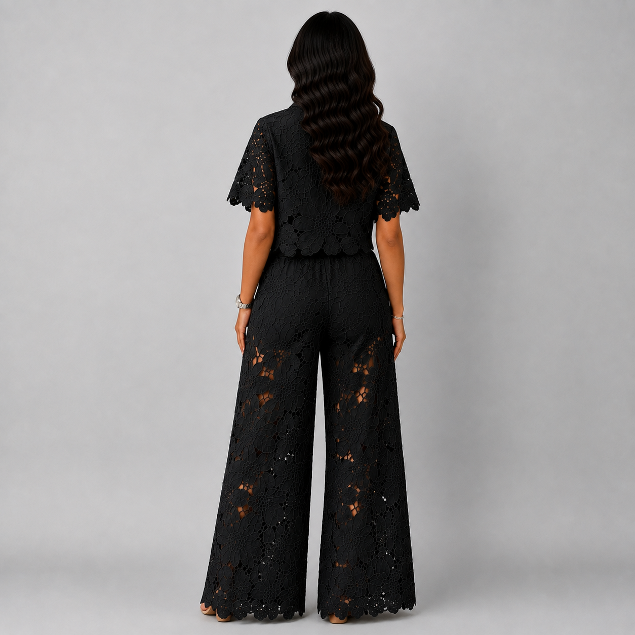 Amelie Rosier | Isabelle — Conjunto de Encaje de Dos Piezas