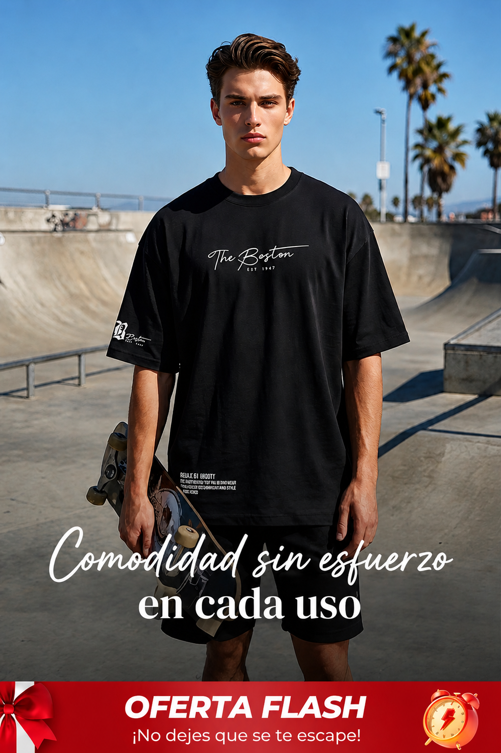 Amelie Rosier | Nico — Camiseta Oversize