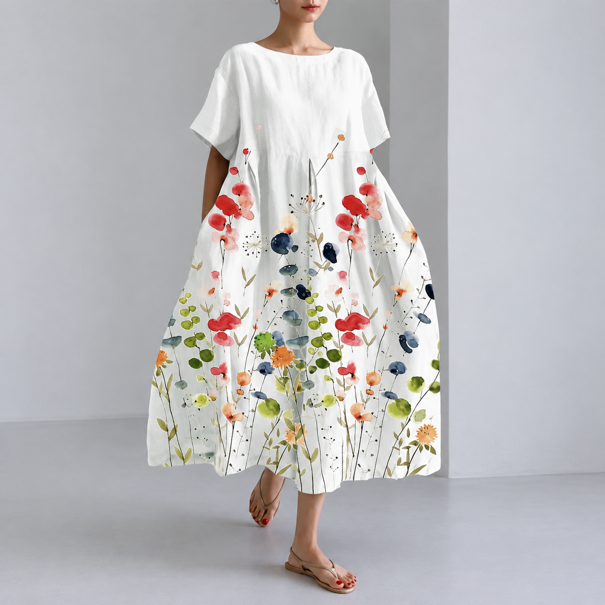 Amelie Rosier | Marisol — Vestido Floral de Verano