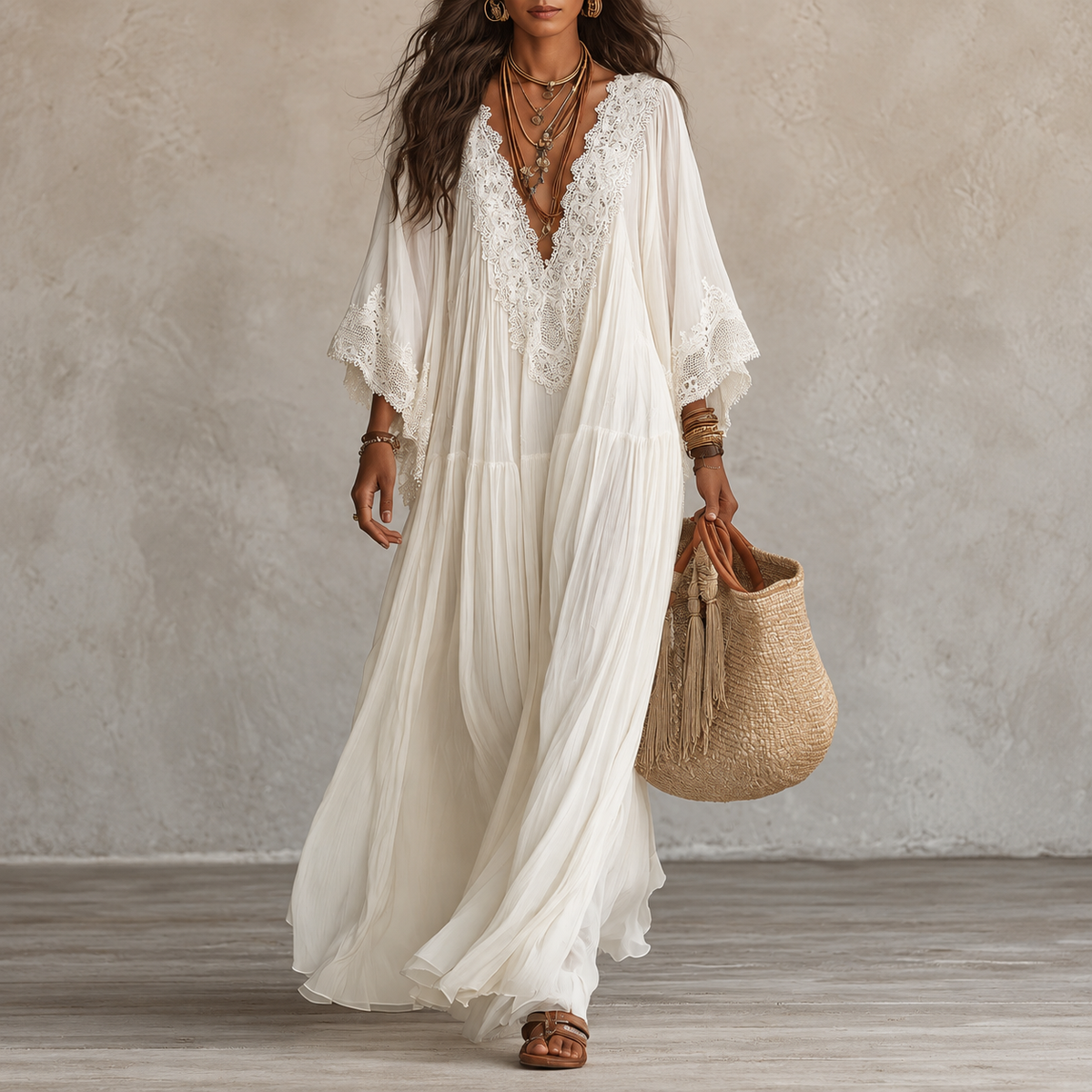 Amelie Rosier | Ana — Vestido Perla Blanco