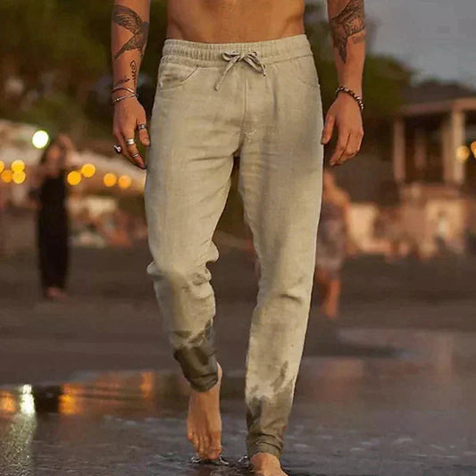Amelie Rosier | Mateo — Pantalón de Lino de Playa