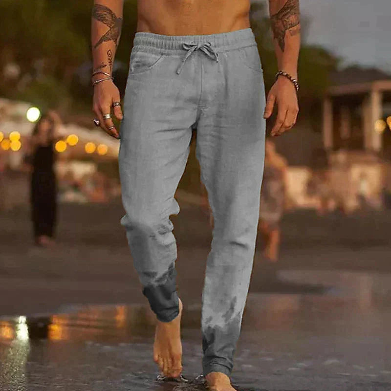 Amelie Rosier | Mateo — Pantalón de Lino de Playa
