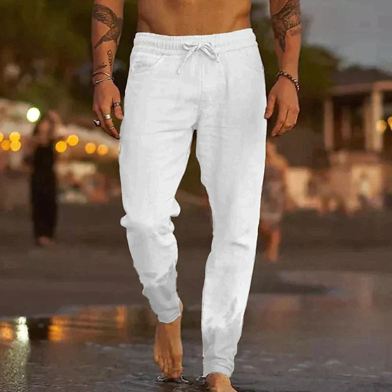 Amelie Rosier | Mateo — Pantalón de Lino de Playa