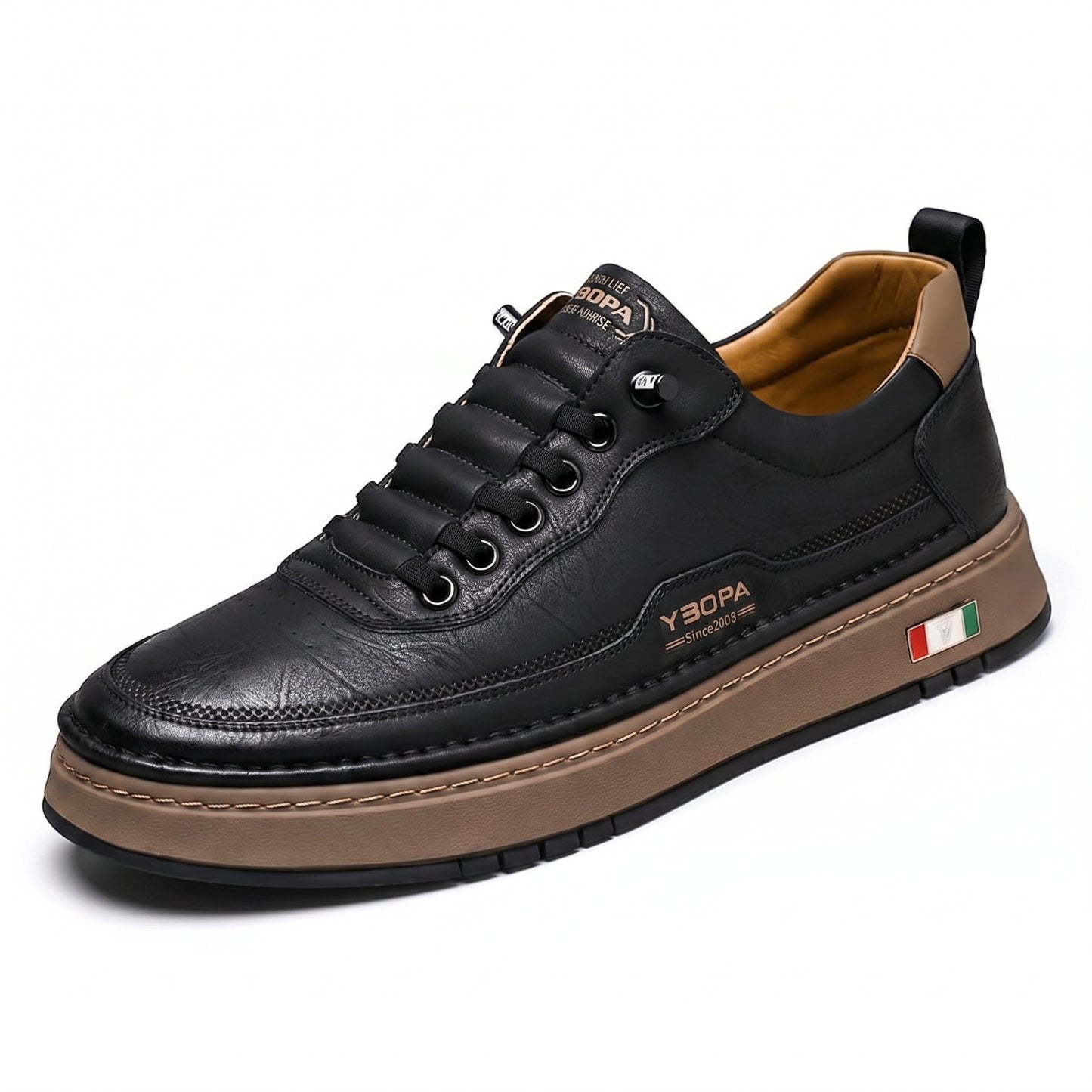 Amelie Rosier | Bellano — Zapatillas de Cuero Clásicas