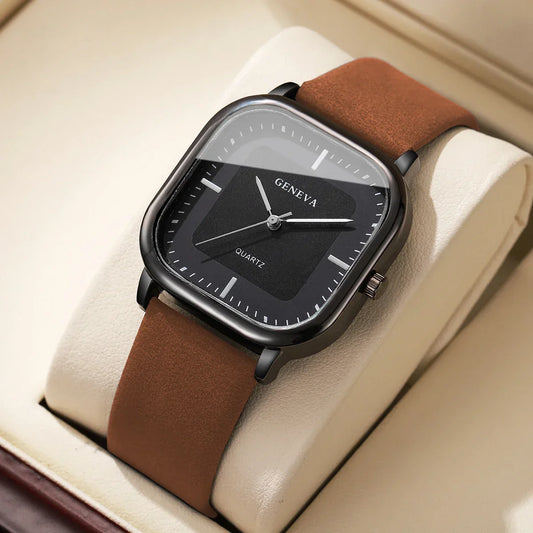 Amelie Rosier | Geneva — Reloj de Esfera Cuadrada