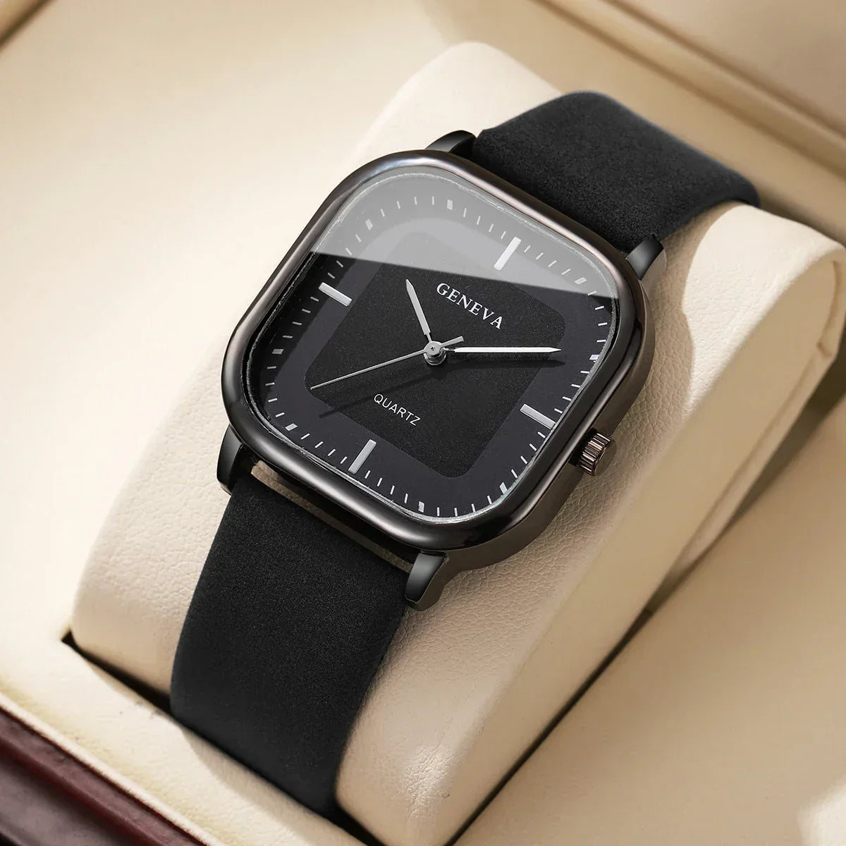 Amelie Rosier | Geneva — Reloj de Esfera Cuadrada