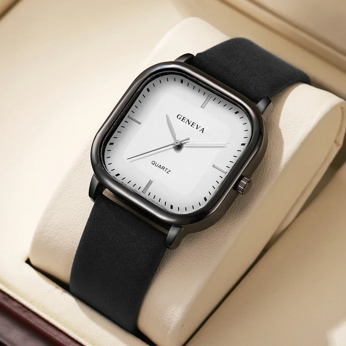 Amelie Rosier | Geneva — Reloj de Esfera Cuadrada