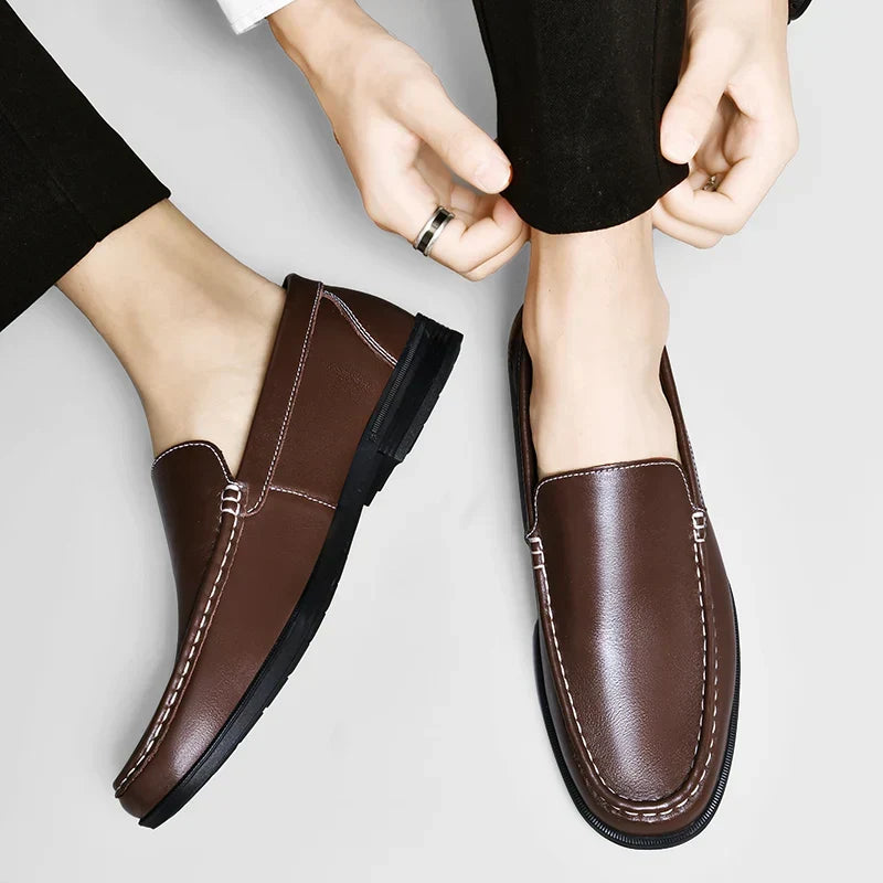 Amelie Rosier | Verona — Mocasines de Piel Sofisticados