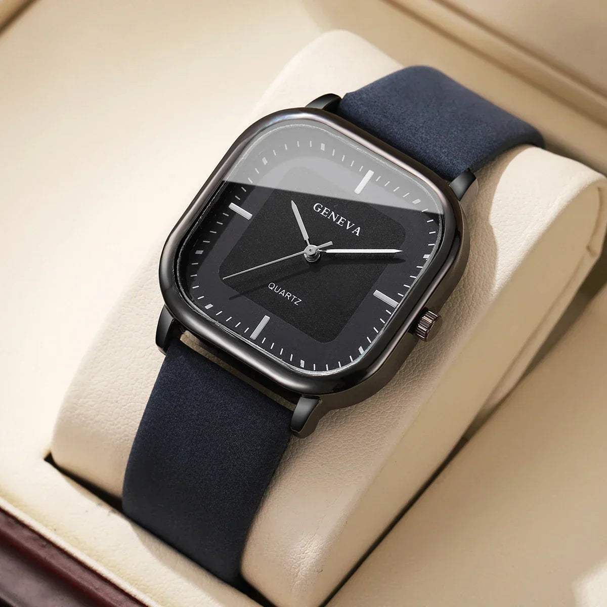Amelie Rosier | Geneva — Reloj de Esfera Cuadrada