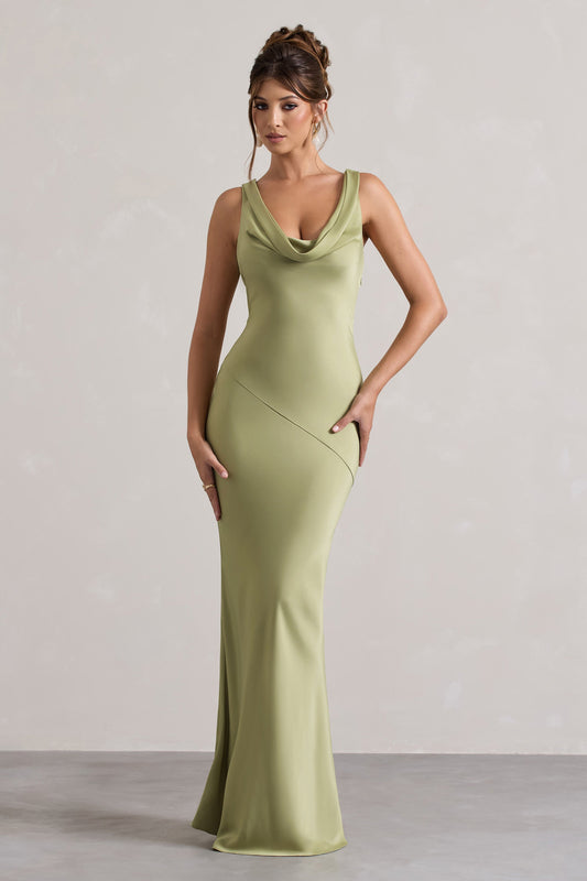 Chloé | Vestido Largo Drapeado