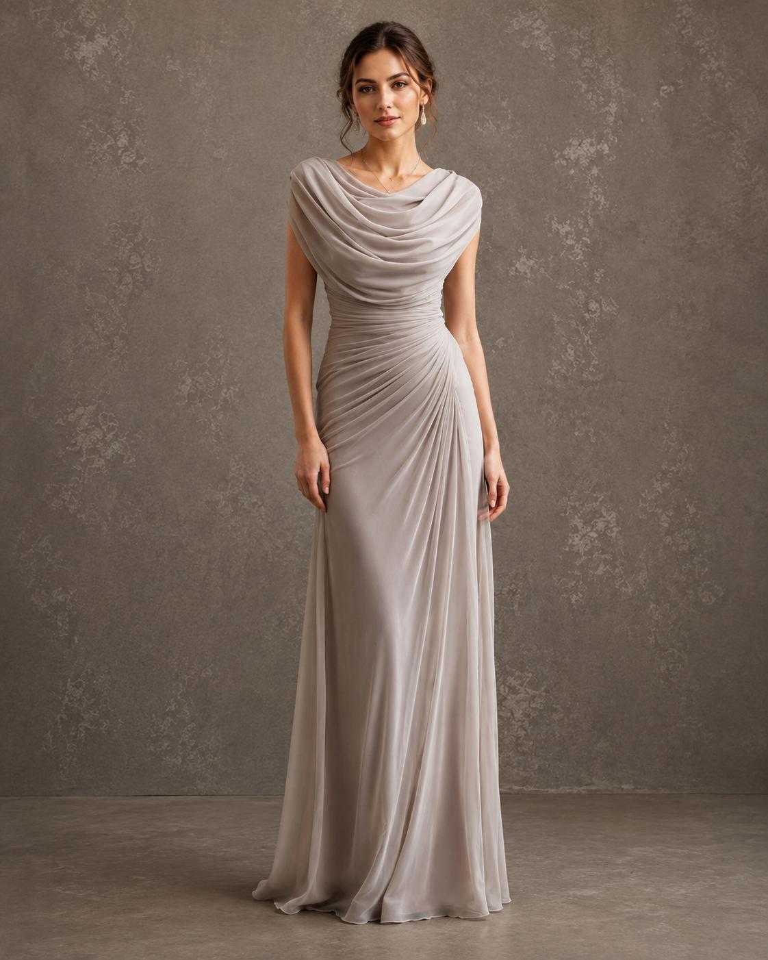 Amelie Rosier | Valentine — Vestido Largo Drapeado