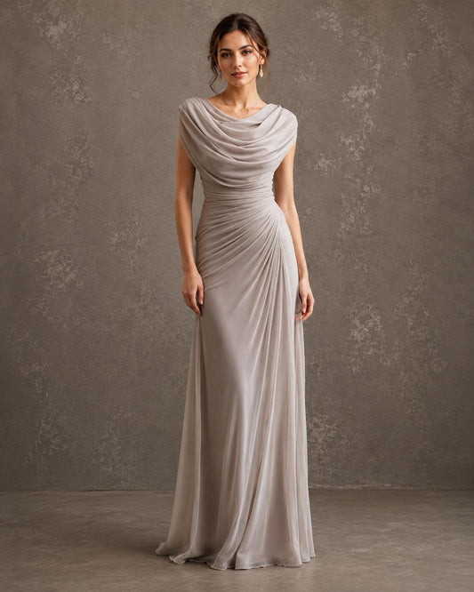 Amelie Rosier | Valentine — Vestido Largo Drapeado