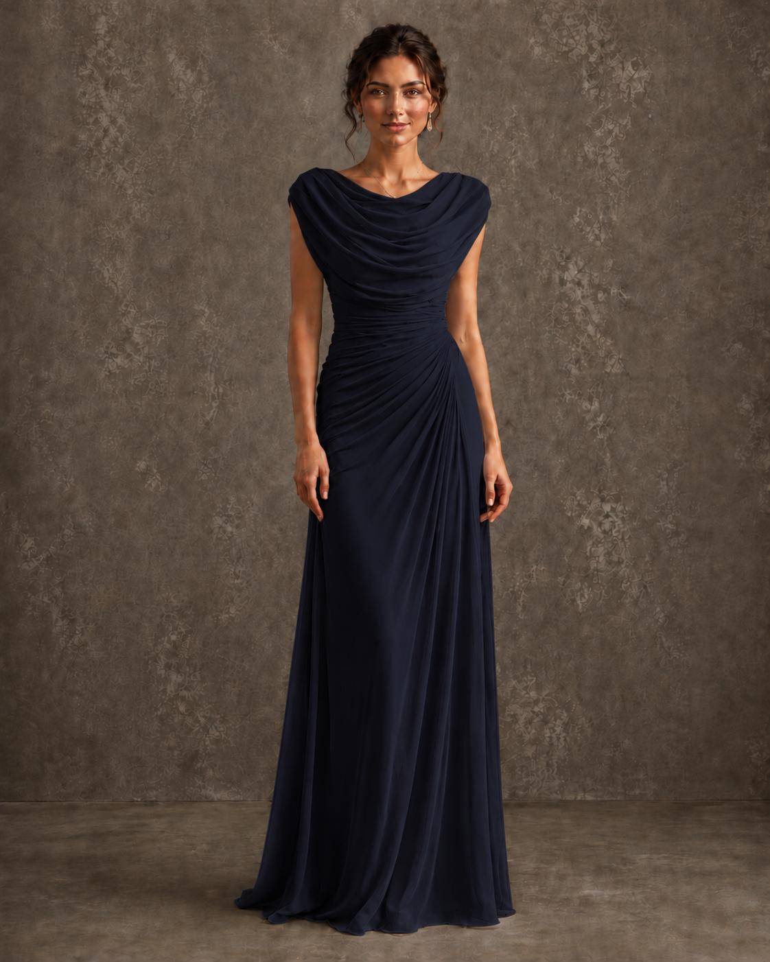 Amelie Rosier | Valentine — Vestido Largo Drapeado