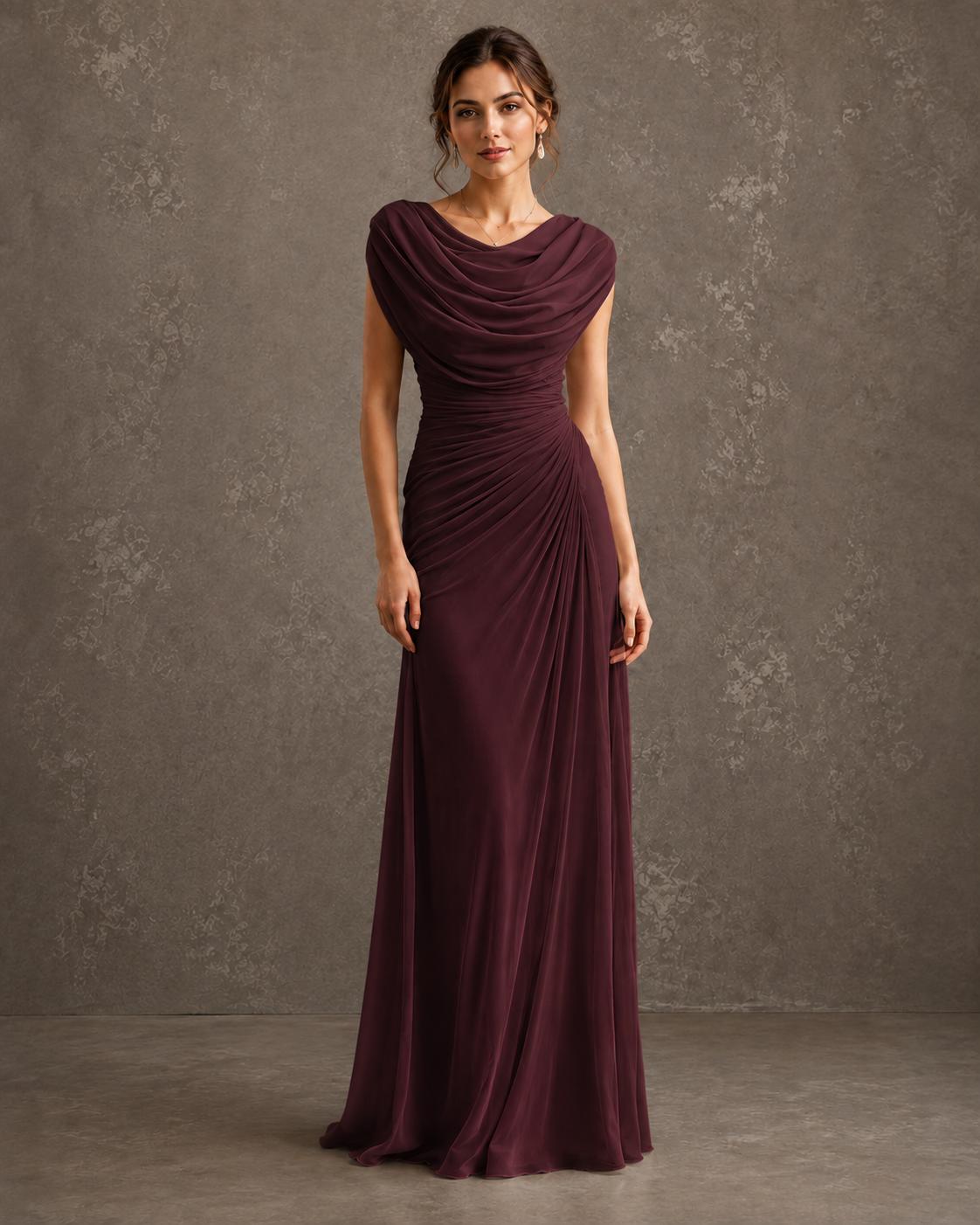 Amelie Rosier | Valentine — Vestido Largo Drapeado