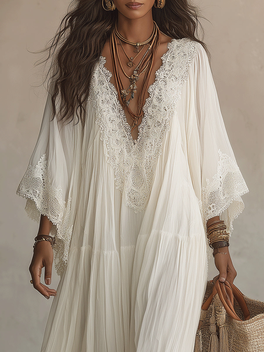 Amelie Rosier | Ana — Vestido Perla Blanco