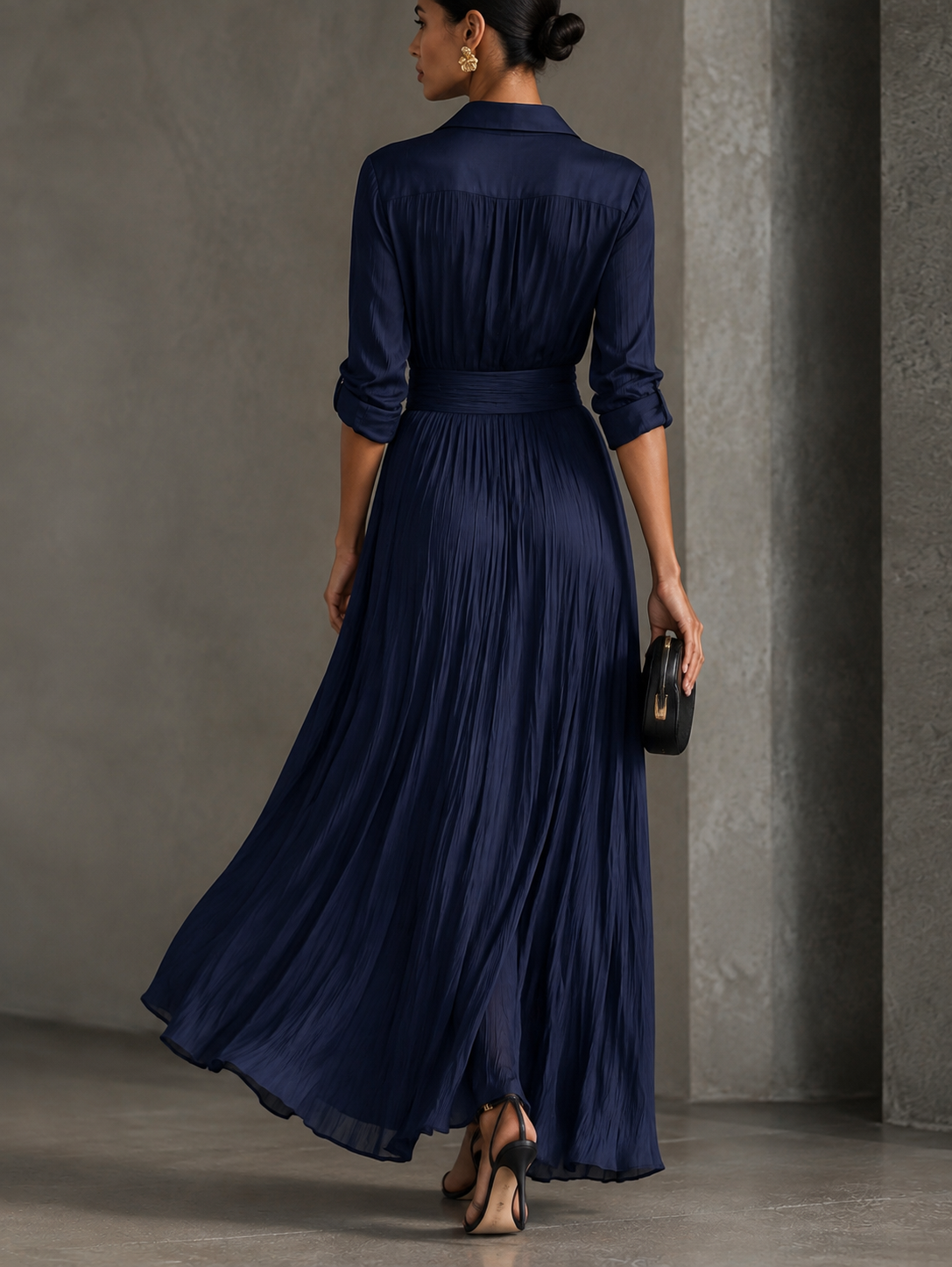 Amelie Rosier | Eugenia — Vestido Largo con Nudo
