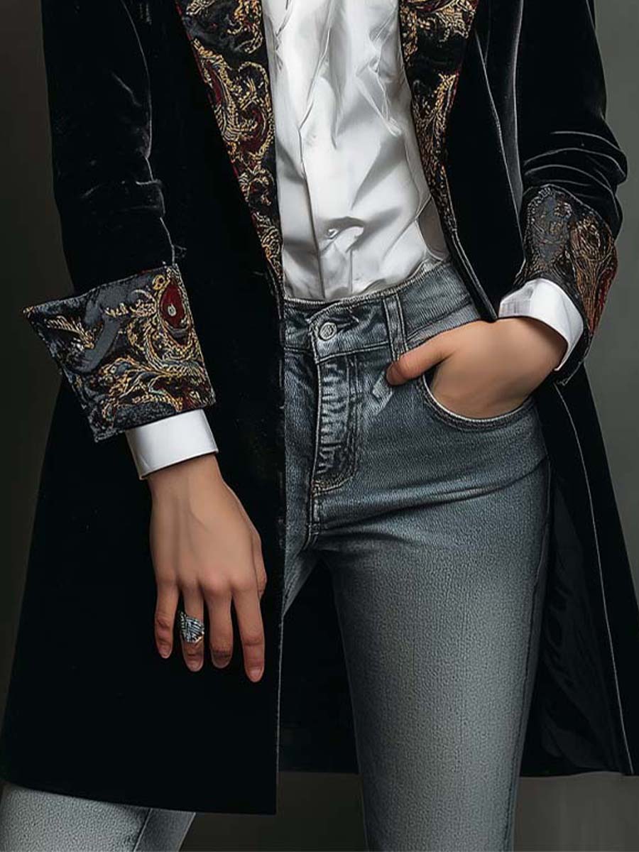 Amelie Rosier | Jimena — Blazer con Detalles Barrocos