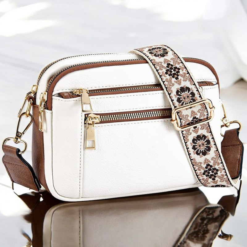 Amelie Rosier | Elena — Bolso de Hombro de Piel