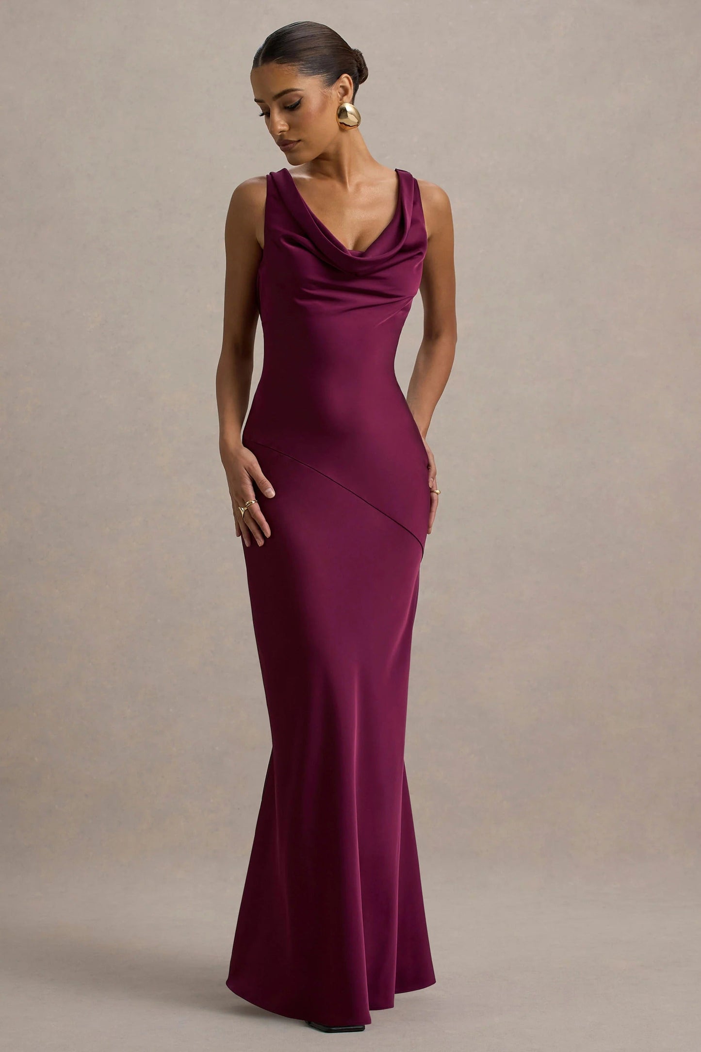 Chloé | Vestido Largo Drapeado