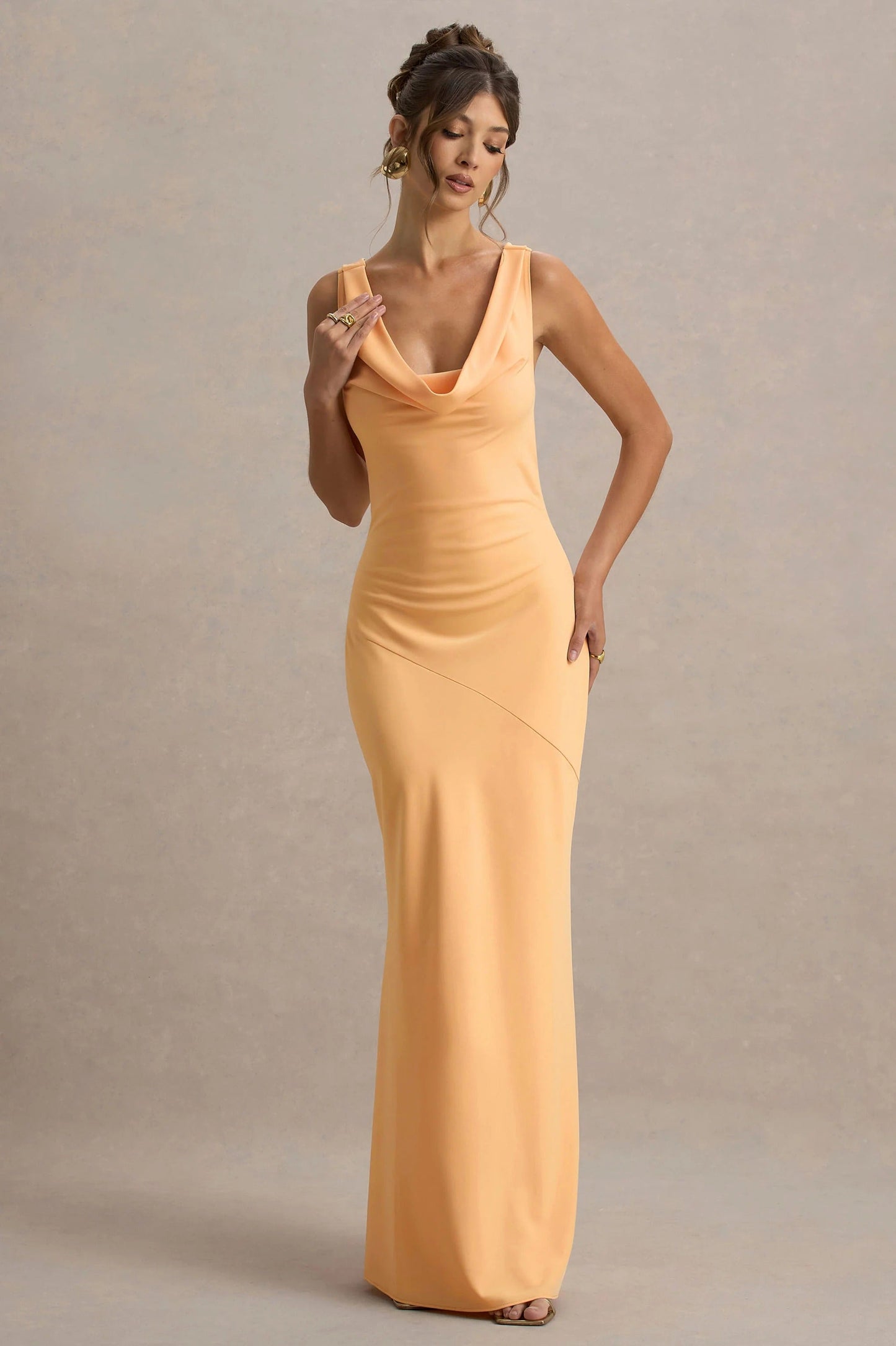 Chloé | Vestido Largo Drapeado