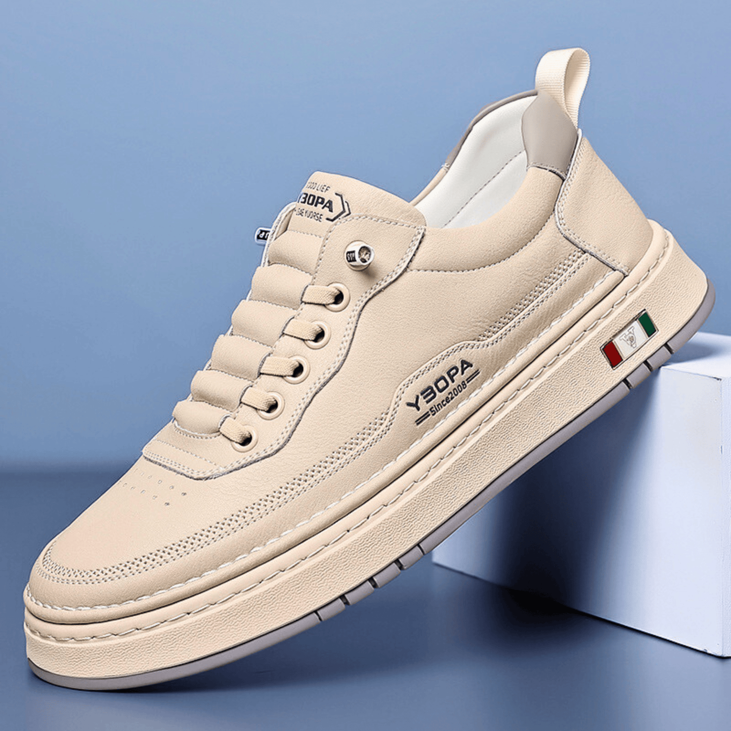 Amelie Rosier | Bellano — Zapatillas de Cuero Clásicas
