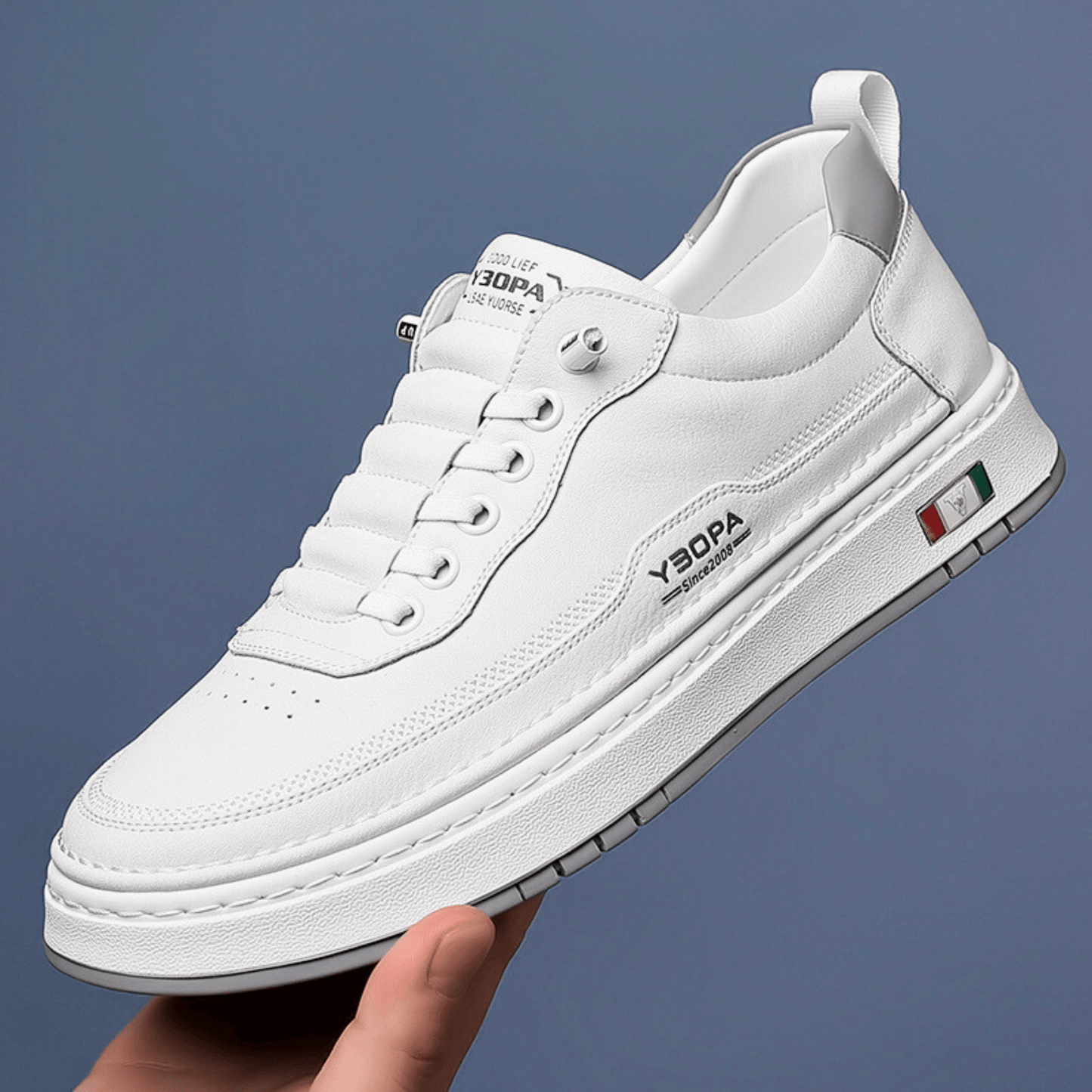 Amelie Rosier | Bellano — Zapatillas de Cuero Clásicas