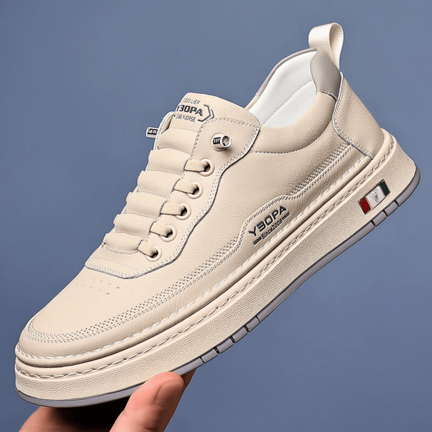 Amelie Rosier | Bellano — Zapatillas de Cuero Clásicas